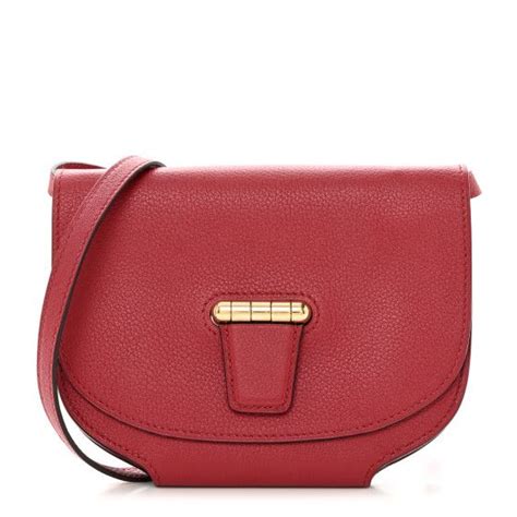 hermes convoyeur 25|HERMES Evercolor Mini Convoyeur Rouge Grenat.